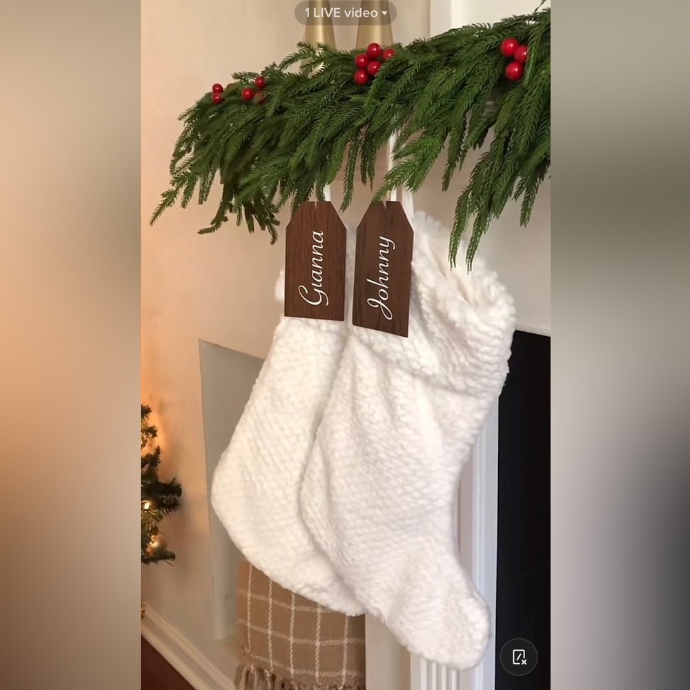 NWT Crafter's Square 2 packs silver galvanized metal decor tags